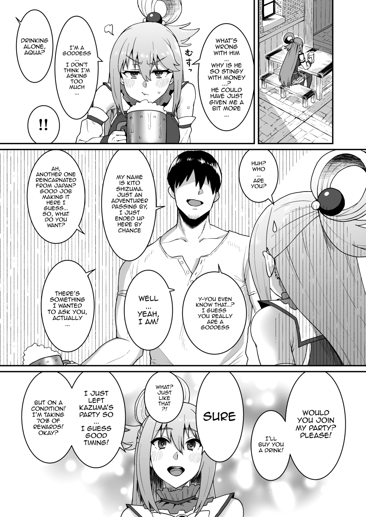 Hentai Manga Comic-Ah, What A Wonderful World-Read-3